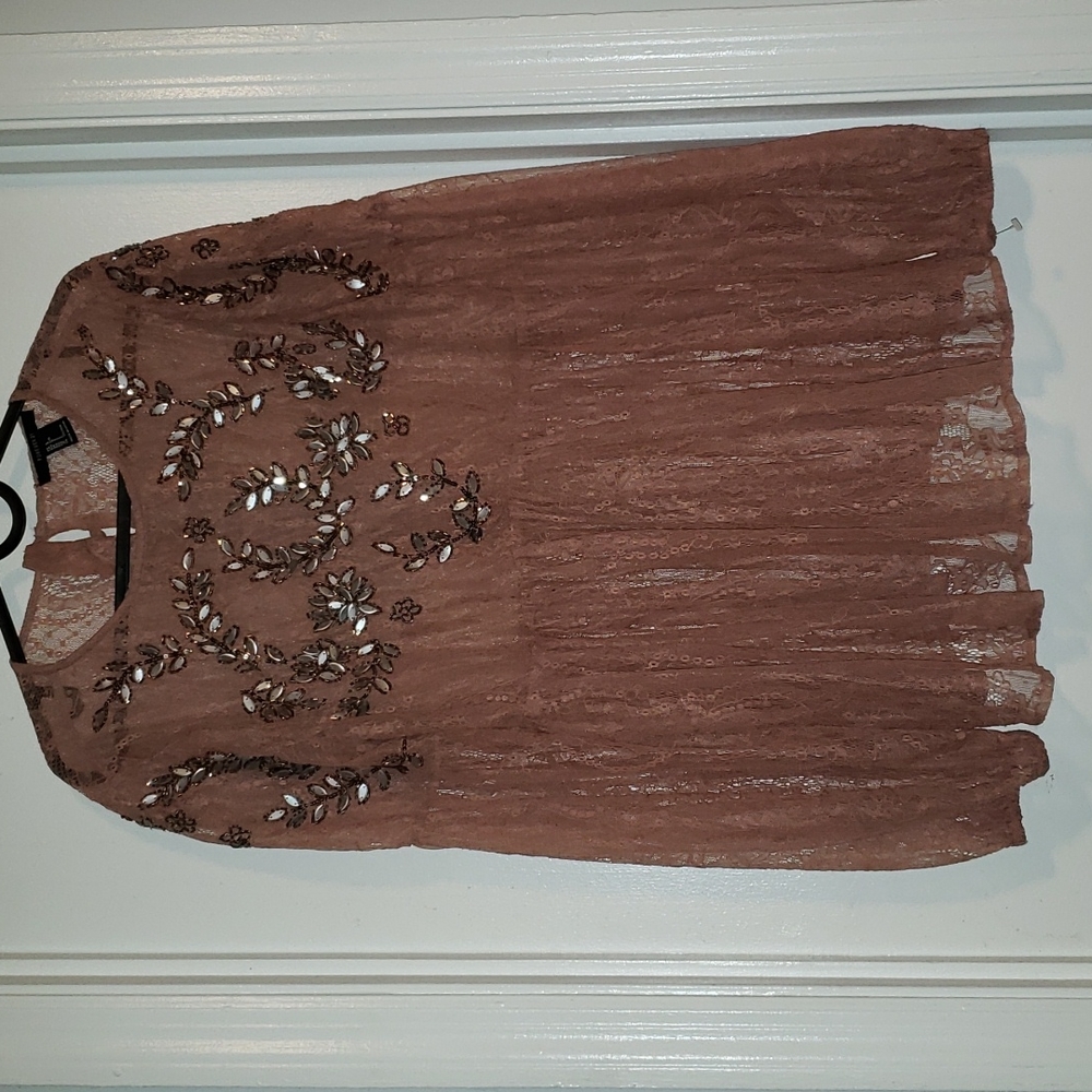 Forever 21 lace top size Large